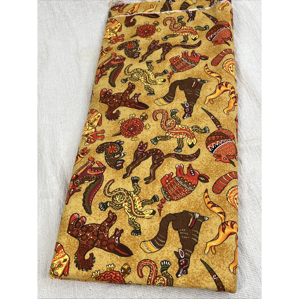 Fiesta By Janet Orfini #6063 (4 Yrd x 44") Cotton Fabric Aztec Native Western